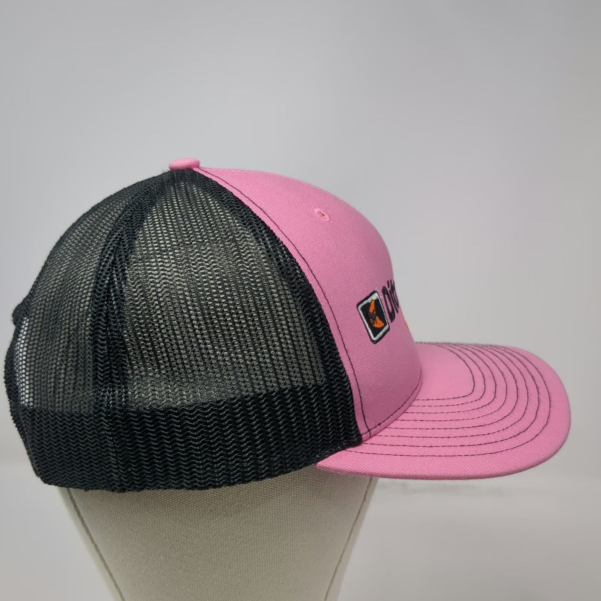 Richardson Ditch Witch of The Rockies Pink Black Trucker Hat One Size Snapback