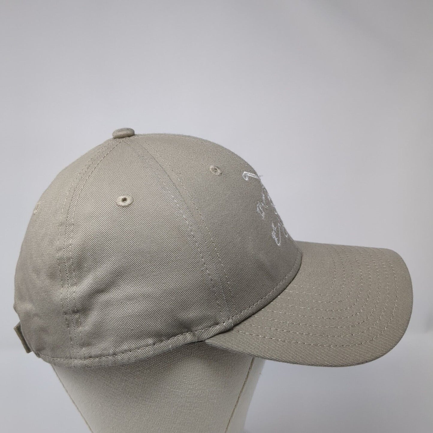It's Par-tea Time! Strapback Hat Tan One Size Adjustable New Era 9Forty