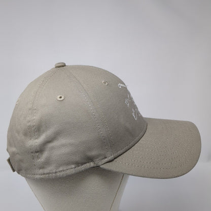 It's Par-tea Time! Strapback Hat Tan One Size Adjustable New Era 9Forty