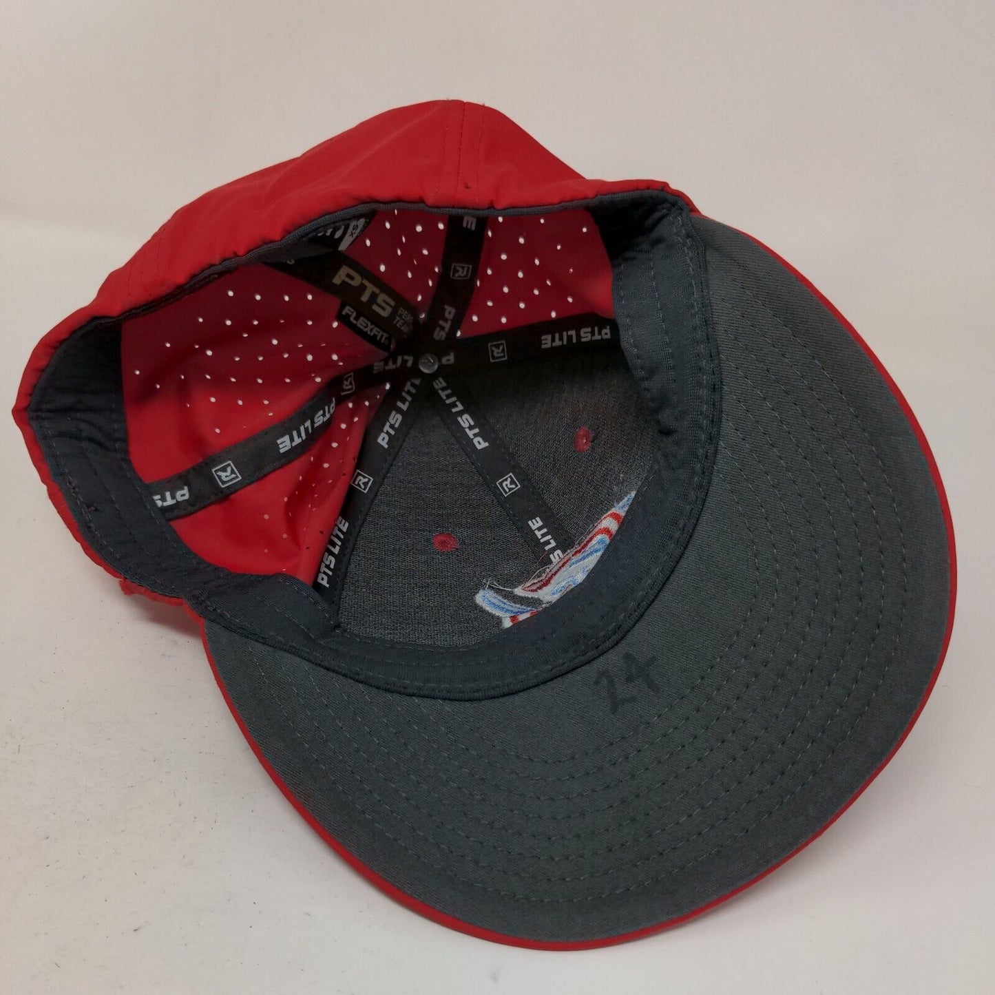 Richardson Men's Fitted Hat PTS 30 Red Size XS-S Embroidered G Logo