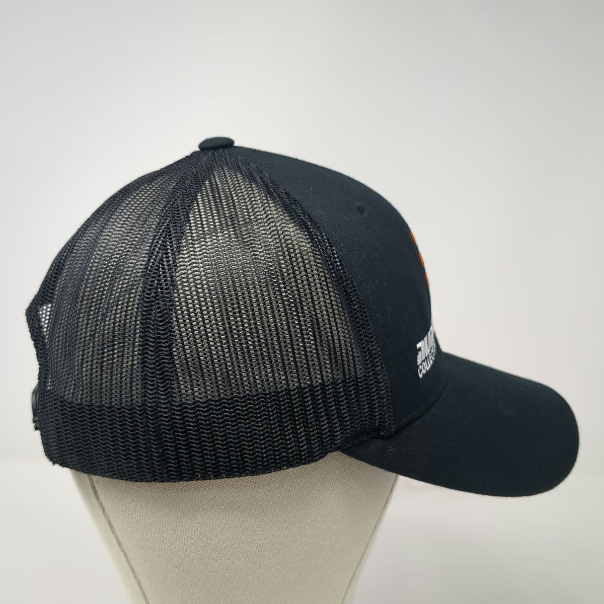 Yupoong Trucker Hat Black One Size Avant Garde Collection Mesh Snapback Cap