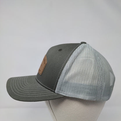 Terminal Gravity Patch Snapback Trucker Hat Green OSFA Mesh Back