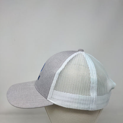 Horne Snapback Mesh Back Trucker Hat Gray One Size Cap America