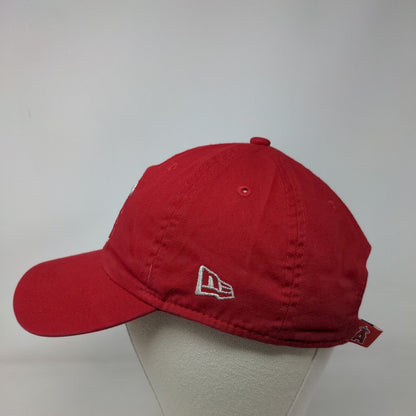 Anaheim Angels Slideback Hat Red OSFM Embroidered Logo New Era MLB