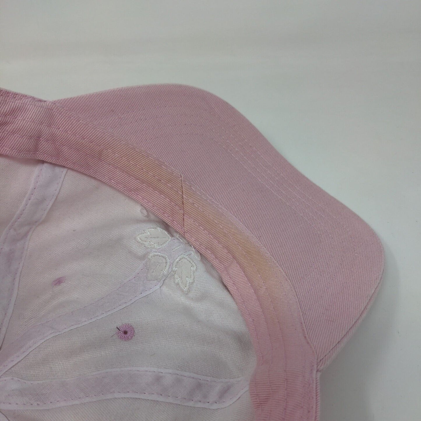 Poison Oak Slideback Hat Pink One Size Adjustable Embroidered Cobra