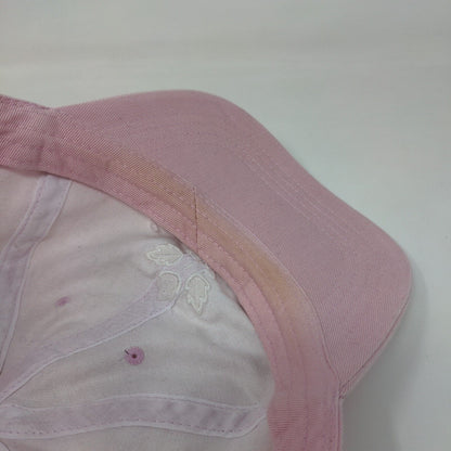 Poison Oak Slideback Hat Pink One Size Adjustable Embroidered Cobra