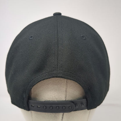 New Era Snapback Black Hat One Size ServiceTitan Commercial 9FIFTY Flat Brim
