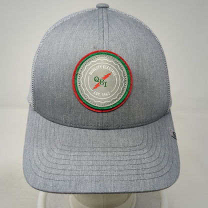 TravisMathew Trucker Hat Gray One Size Quality Electric Patch Mesh Snapback