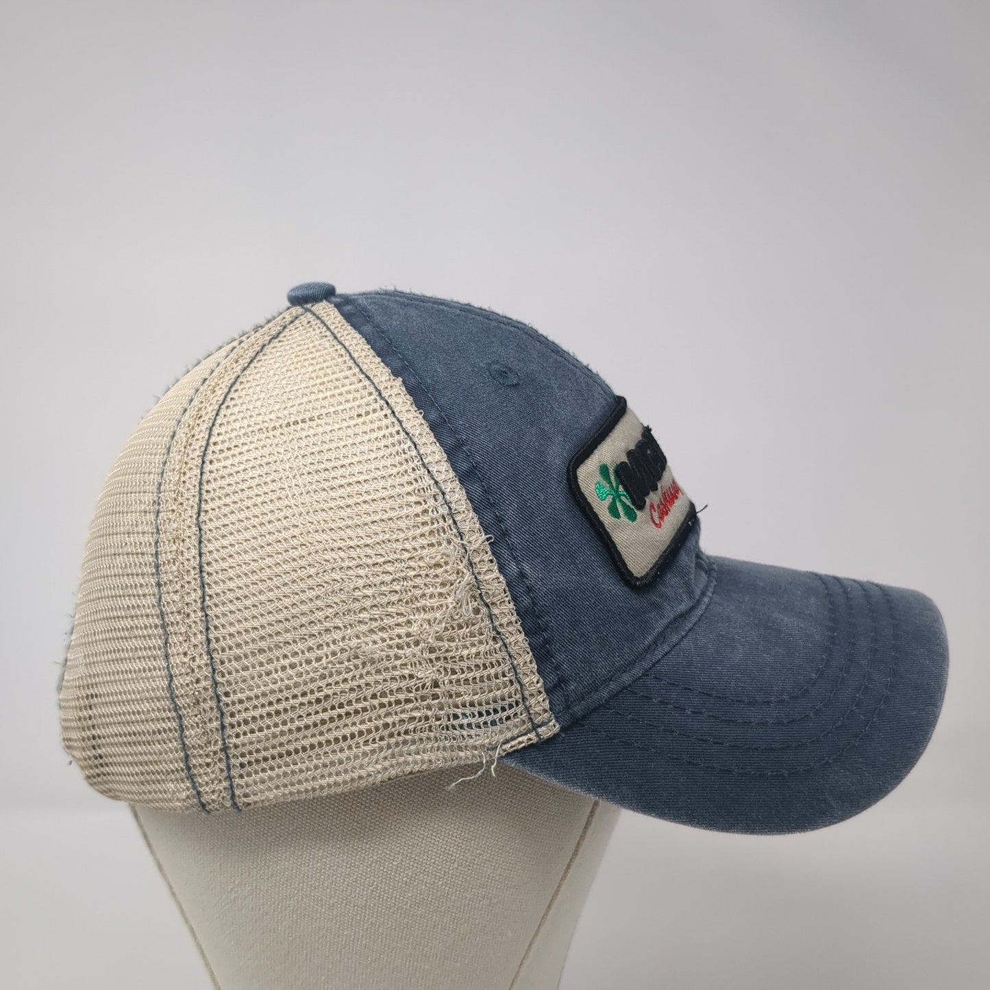 Menard Cashway Lumber Snapback Trucker Hat Blue One Size Mesh Back