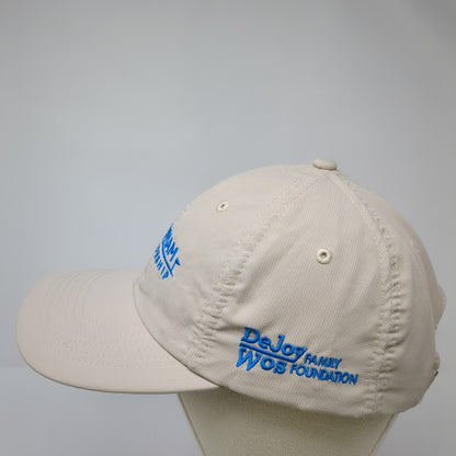 Wyndham Championship Strapback Hat Beige OS Adjustable Embroidered Imperial
