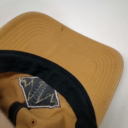 Legacy Baseball Cap Brown One Size Montana Bison Patch Slideback Cotton Hat