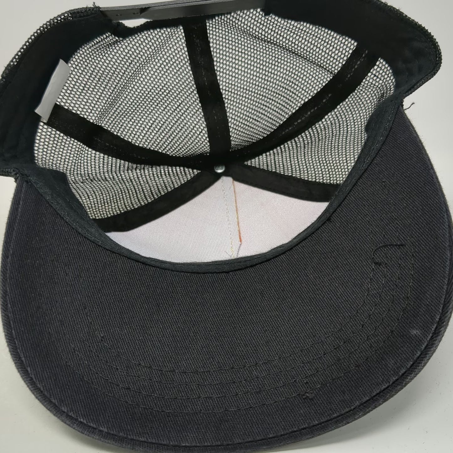 CSI Trucker Hat Black One Size Anna Maria Island Florida Sunset Graphic Mesh