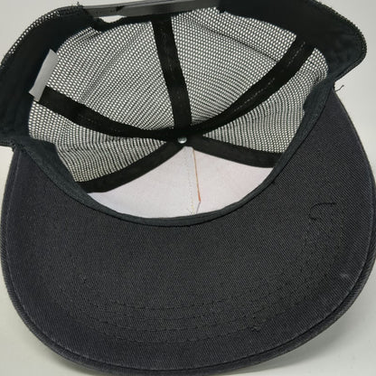 CSI Trucker Hat Black One Size Anna Maria Island Florida Sunset Graphic Mesh