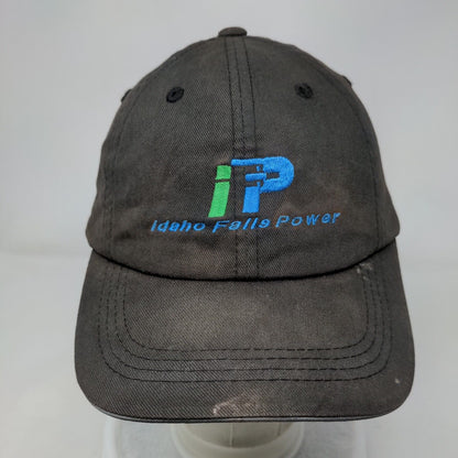 Idaho Falls Power Strapback Hat Black One Size Embroidered Port Authority