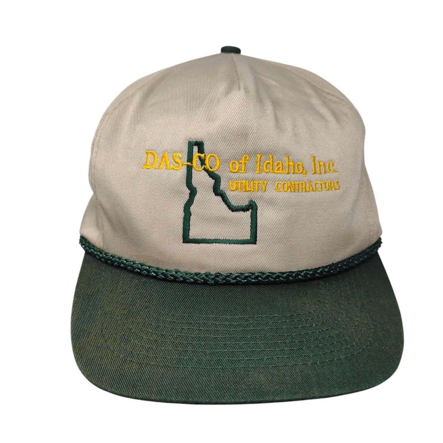 DAS-CO of Idaho Utility Contractors Snapback Rope Hat Multi OSFA Otto
