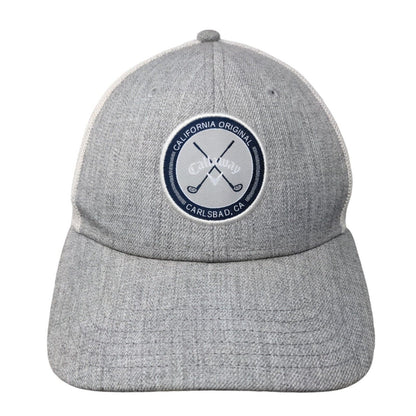 Callaway California Original Carlsbad Ca Trucker Hat Gray One Size Mesh Back