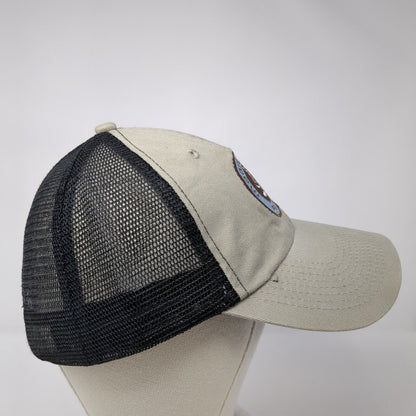 Moore Coffee Seattle Slideback Trucker Hat Tan OS Adjustable AMC Deluxe