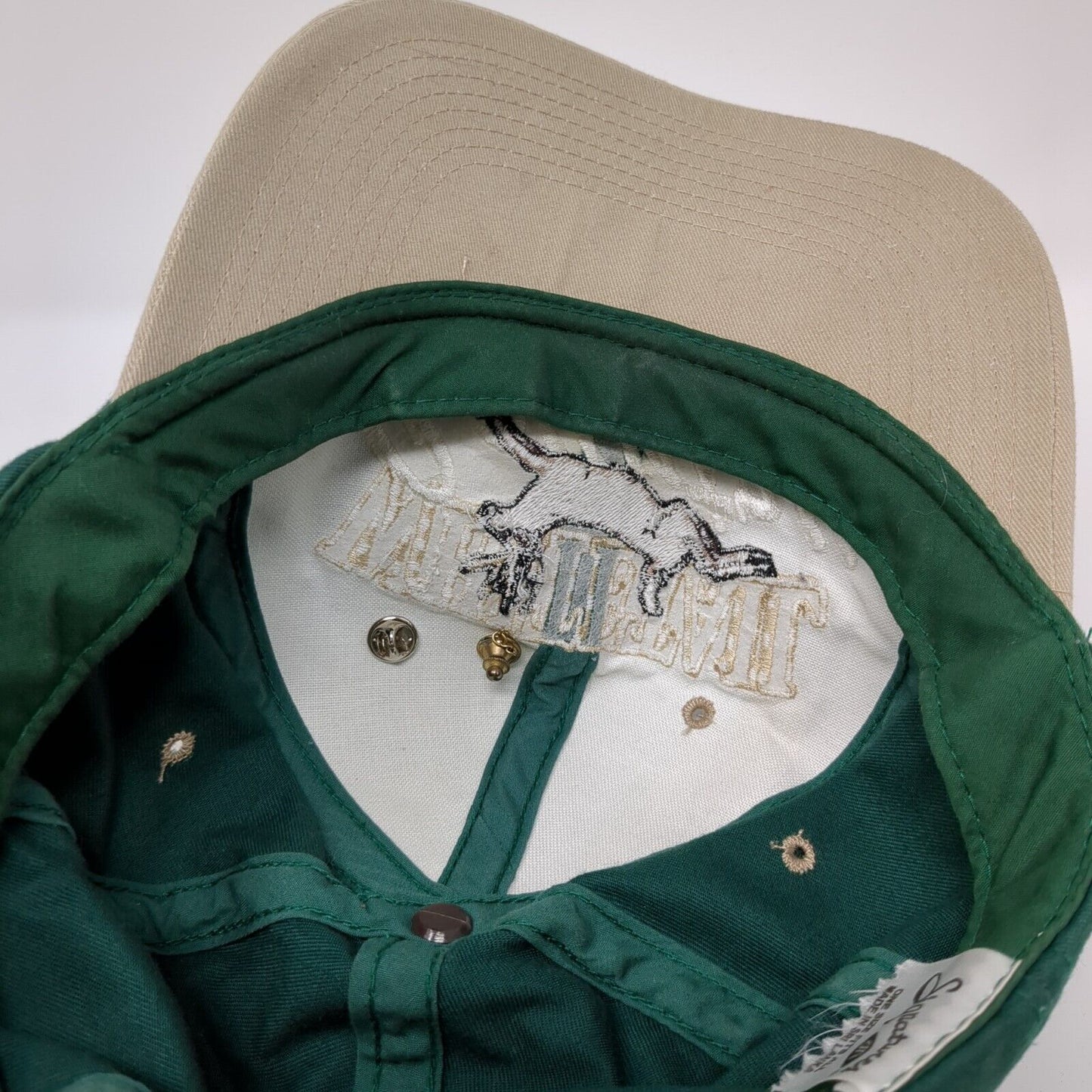 Whitetail Country Snapback Hat Multi OSFA Embroidered Pins Signatures