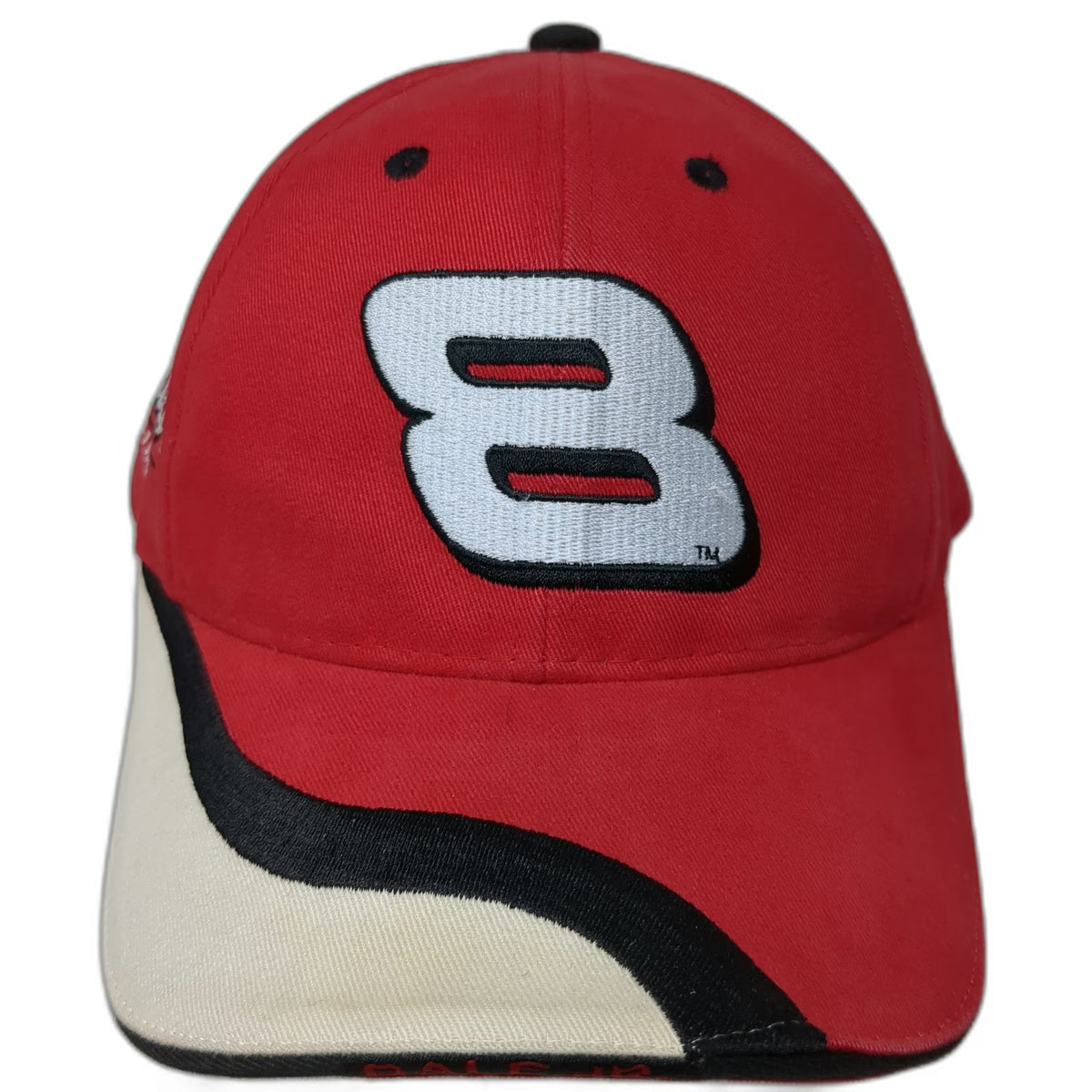 Winner's Circle Baseball Cap Red One Size Bud Racing Dale Earnhardt Jr #8 Hat