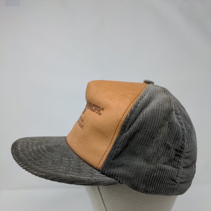 Union Pacific System Snapback Hat Multicolor OSFA Adjustable Corduroy Patriotic