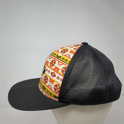 Roughy Since 1872 Snapback Trucker Hat Multi One Size Geo Mesh Back