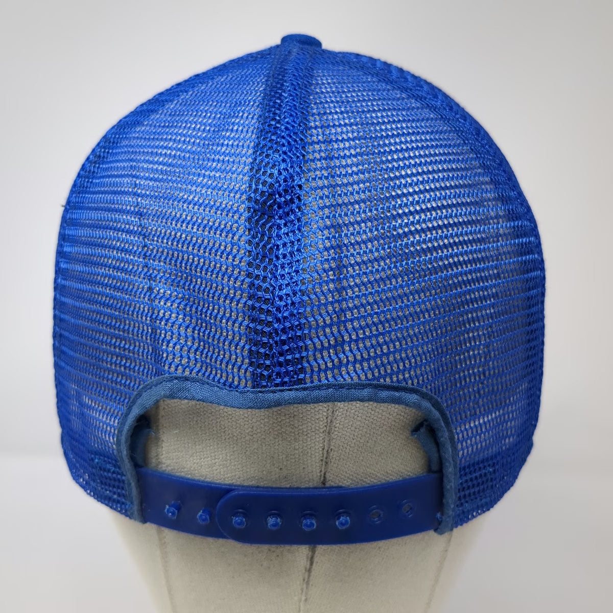 Pacesetter Commodore Blue XL Trucker Hat Scrambled Eggs Mesh Snapback Patch Logo