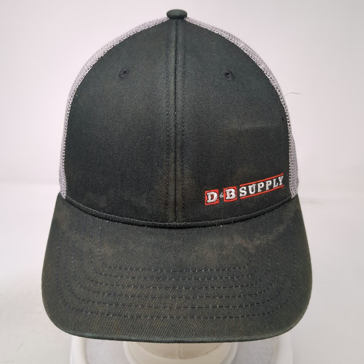 Outdoor Cap Trucker Hat Black One Size Mesh Back D & B Supply Snapback