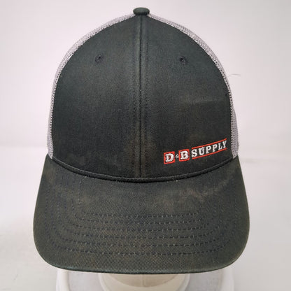 Outdoor Cap Trucker Hat Black One Size Mesh Back D & B Supply Snapback