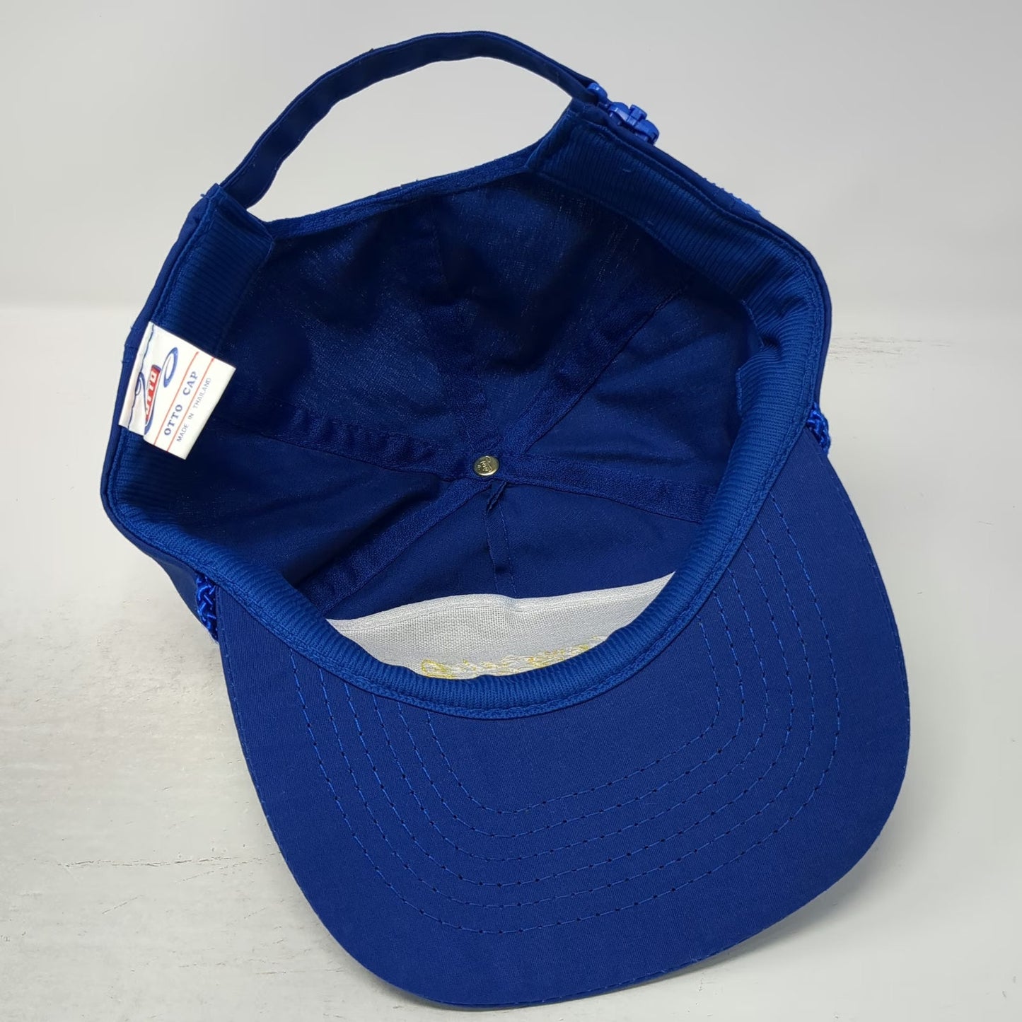 Otto Cap 5 Panel Blue One Size Nashua Homes Of Idaho Hat Rope Brim Slideback