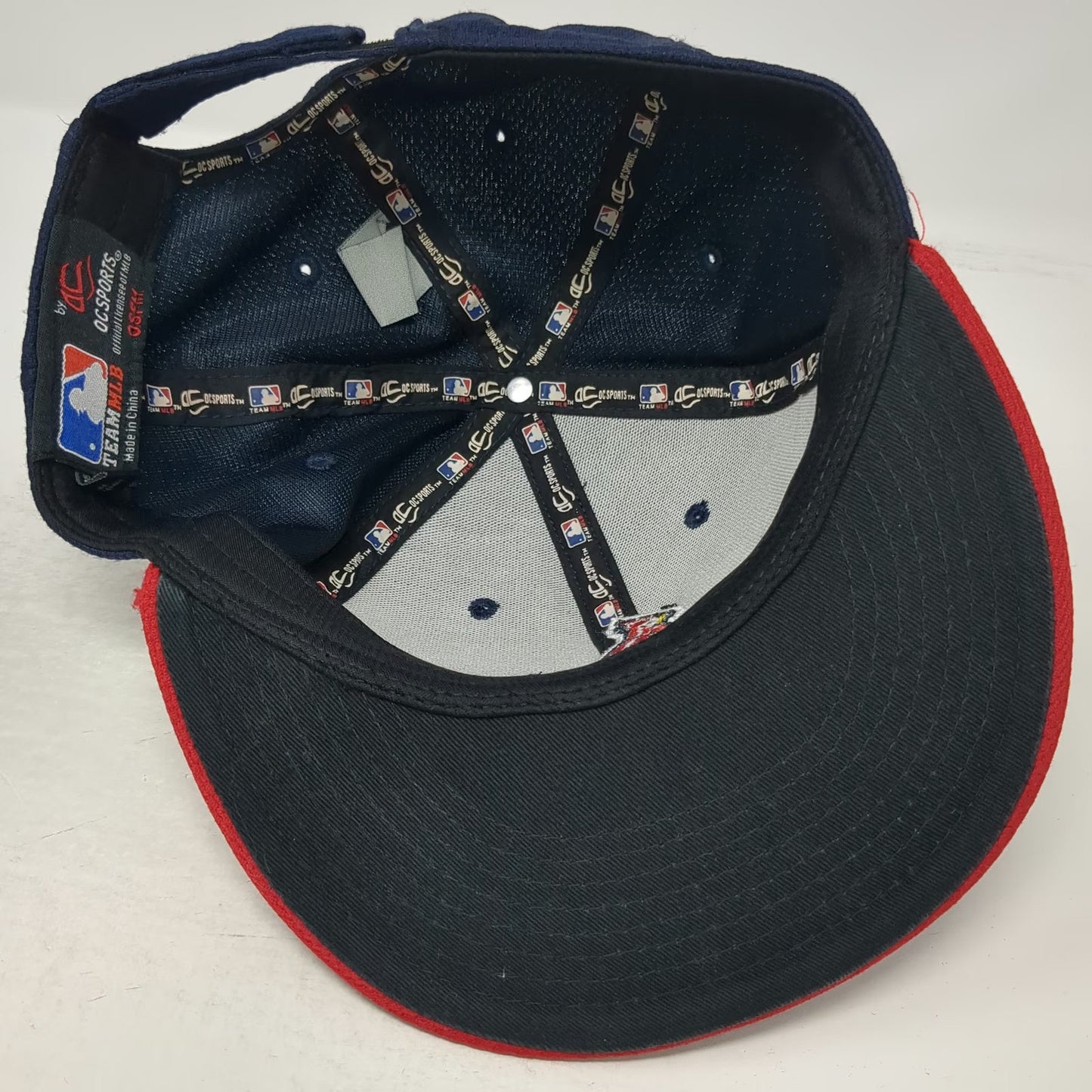OC Sports St Louis Cardinals MLB Baseball Cap Blue Red One Size Strapback Hat