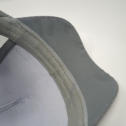 Glitter Ponytail Trucker Hat Gray OS Adjustable Lightweight Mesh Back Blank