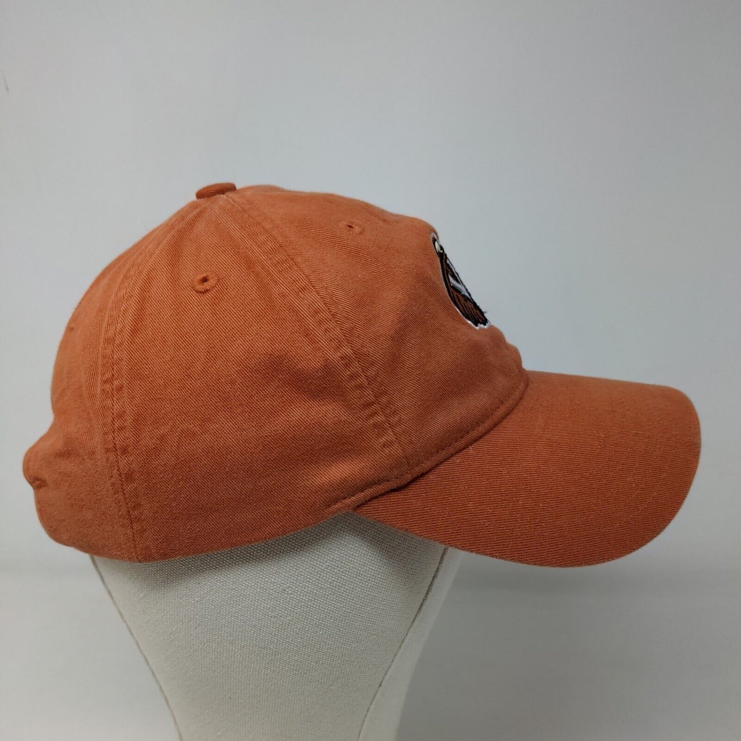 Pacific Headwear Men's Slideback Hat Orange Embroidered Tornado W Logo