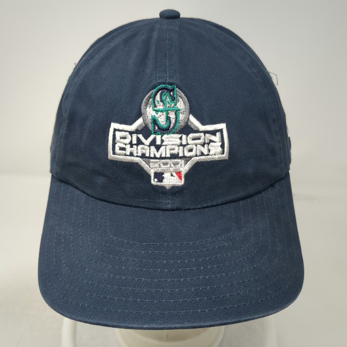 New Era Seattle Mariners MLB Blue One Size Baseball Cap Hat 2001 Division Champs