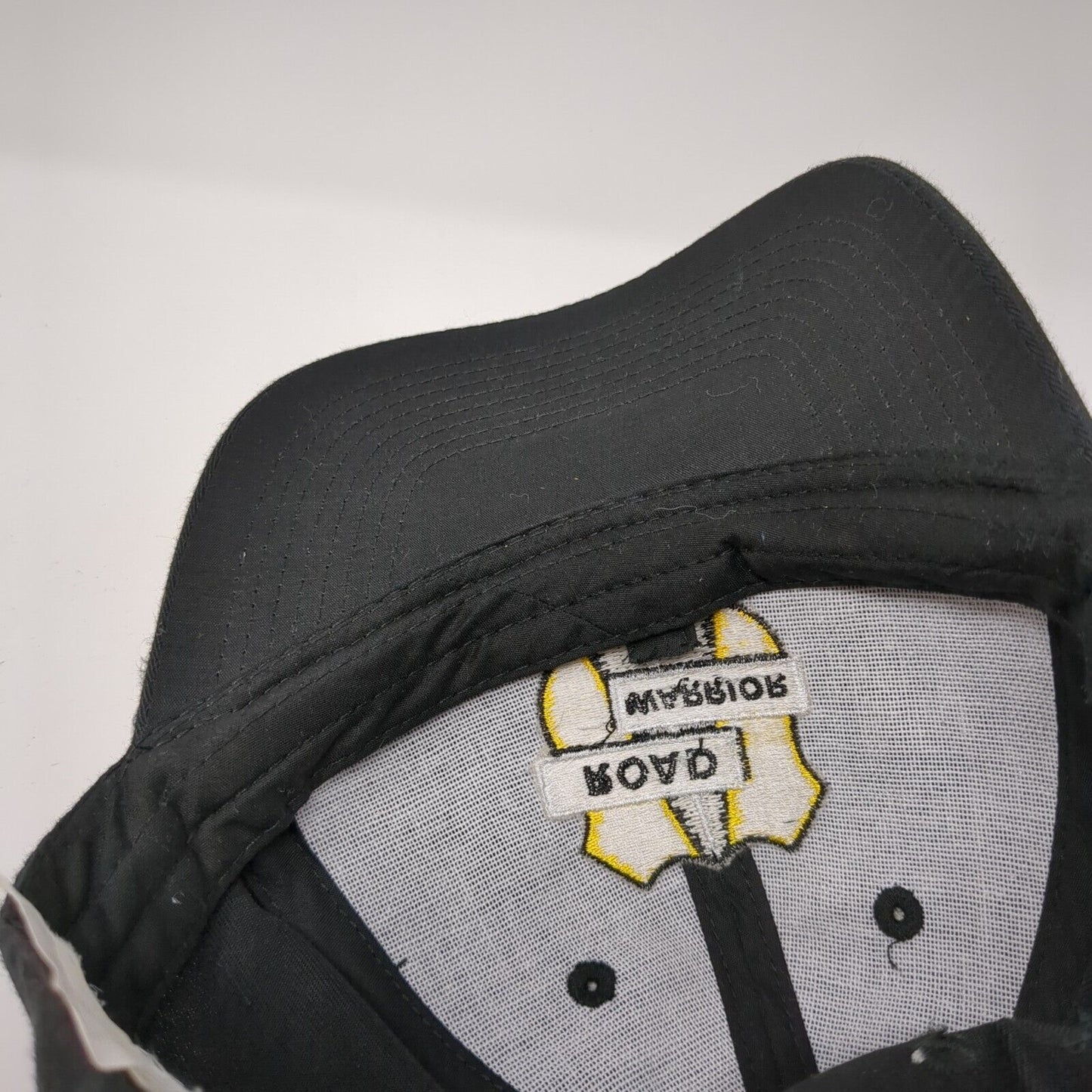Road Warrior Strapback Hat Black One Size Drivers Deliver North America