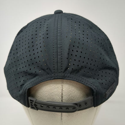 Melin Trucker Hat Black Camo 58cm JM Thomas Forest Products Pine Tree Logo