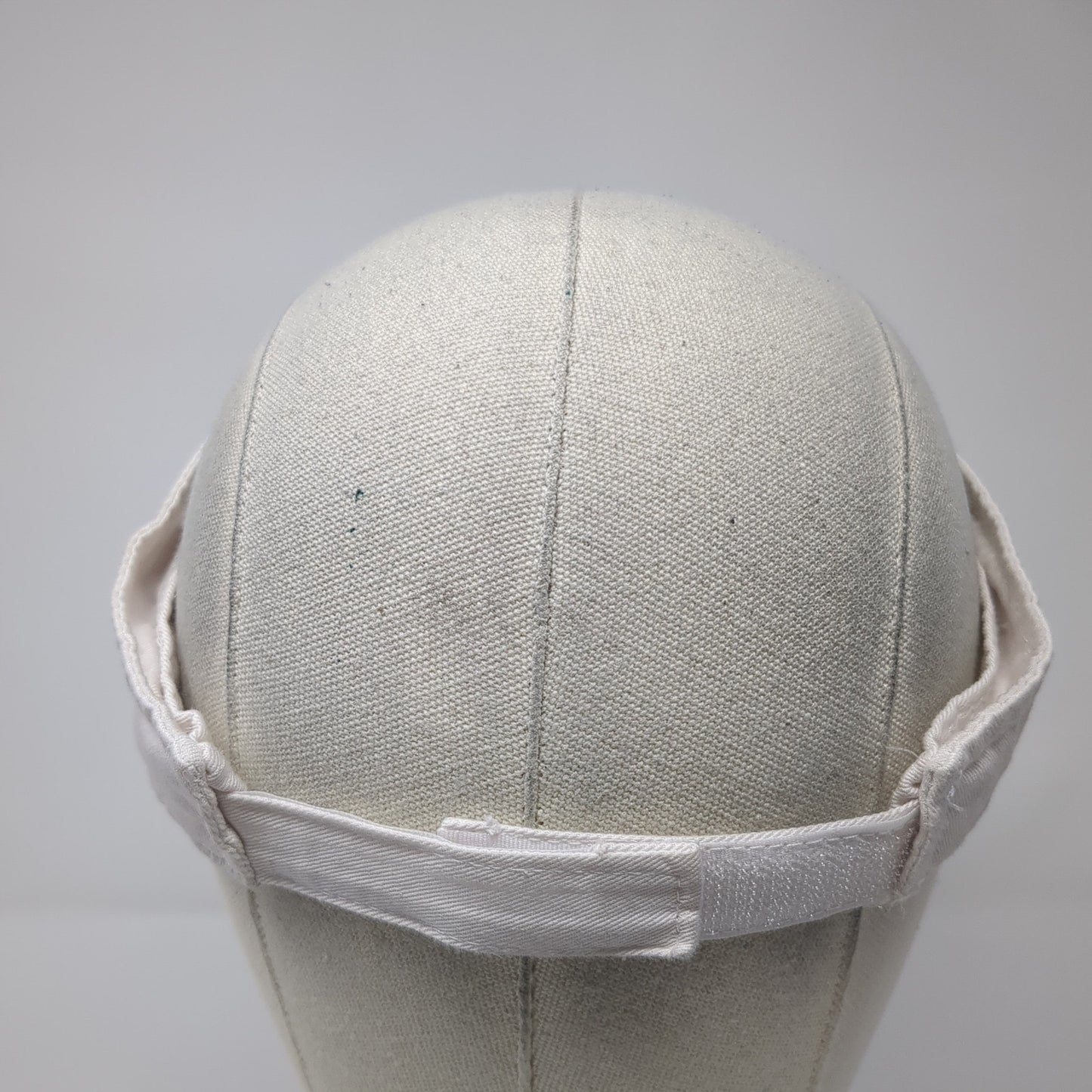 Pomona Lake Marina Sun Visor Cap White One Size Adjustable Port & Company