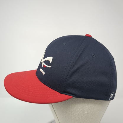 Richardson Fitted Hat Multi Medium Embroidered Logo Colorblock Flexfit