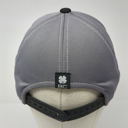 Live Lucky MV Junior Golf Youth Snapback Hat Gray OS Embroidered Black Clover