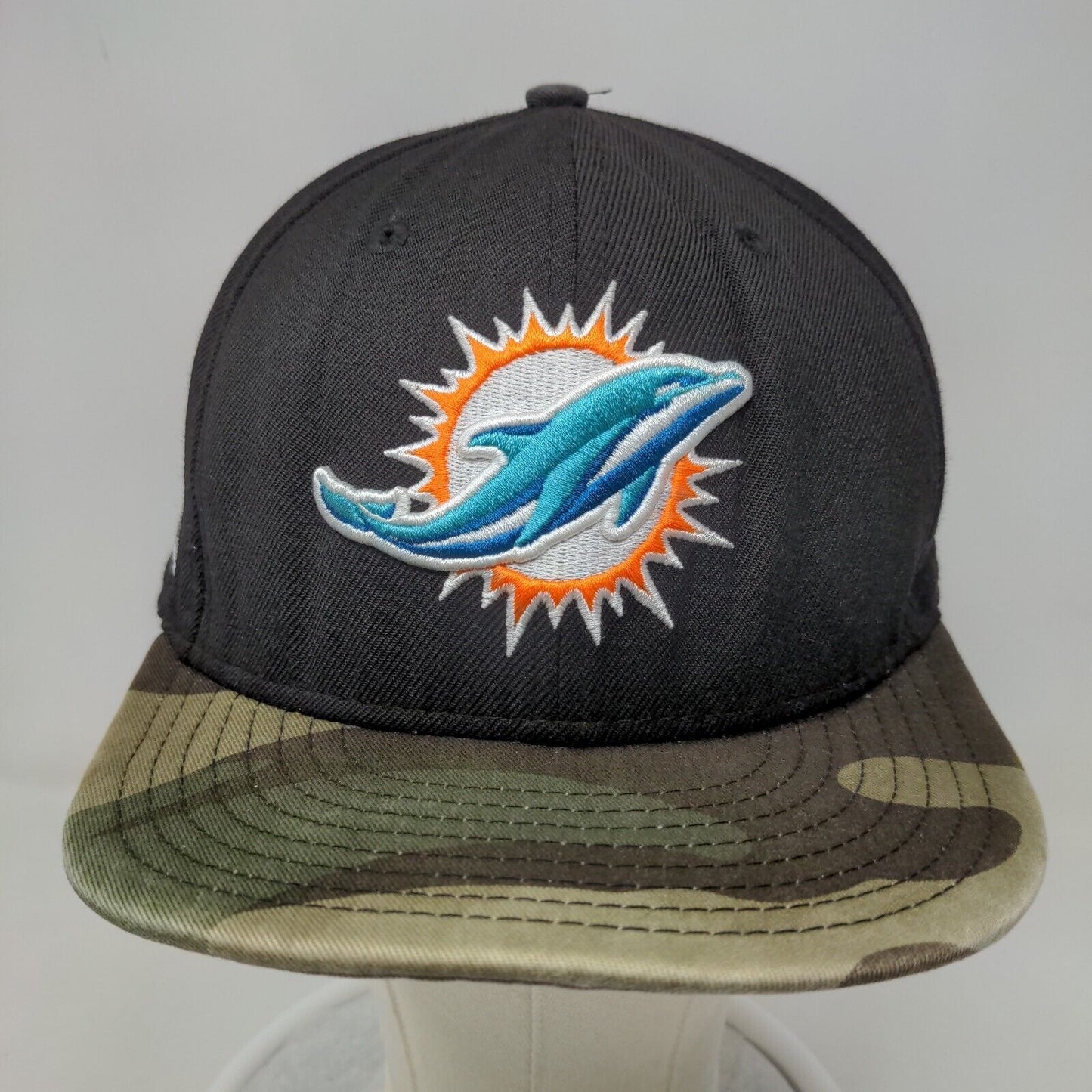 New Era Men's Snapback Hat Multicolor 9Fifty Embroidered Miami Dolphins Logo