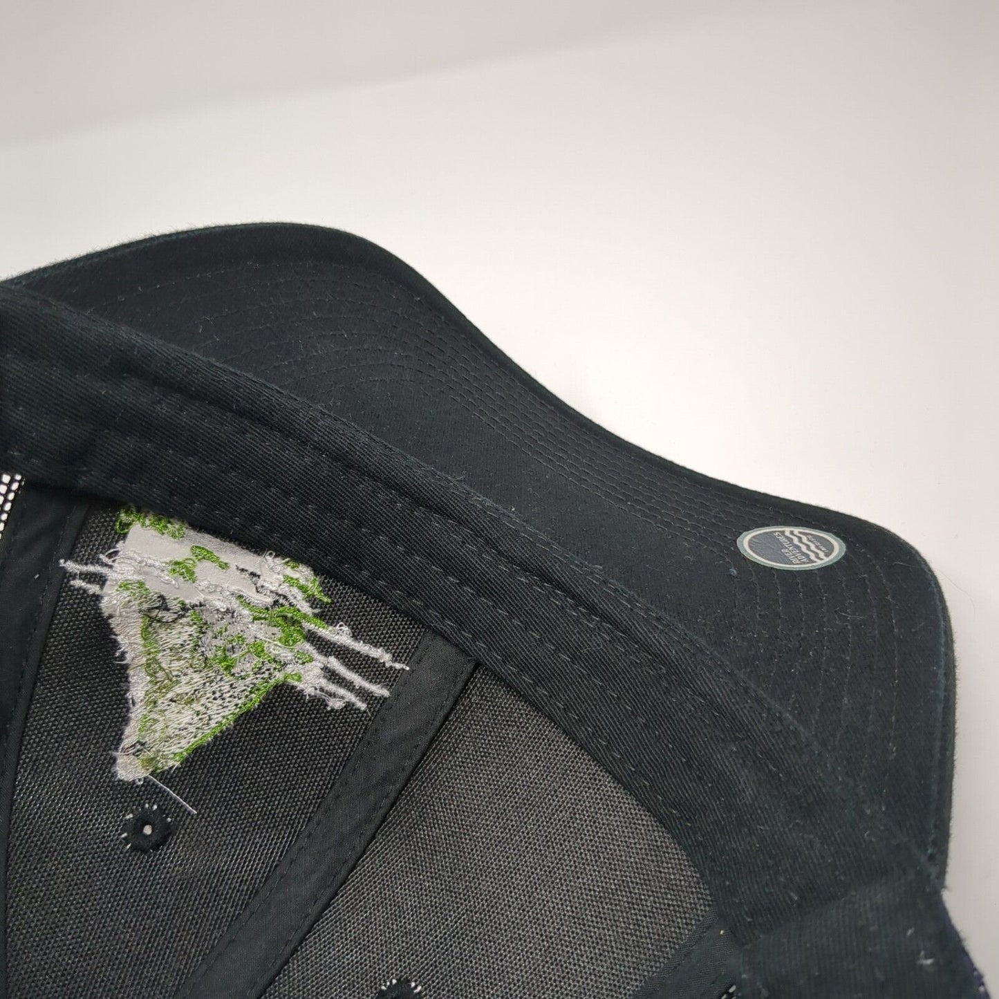 2018 WWB Snapback Trucker Hat Black One Size Adjustable Mesh Back Port Authority