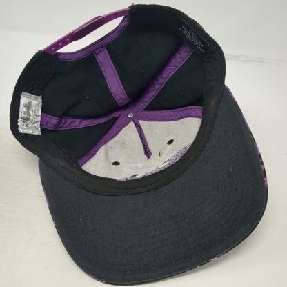 Bioworld Batman Joker 5 Panel Snapback Black Purple One Size Hat Killing Joke