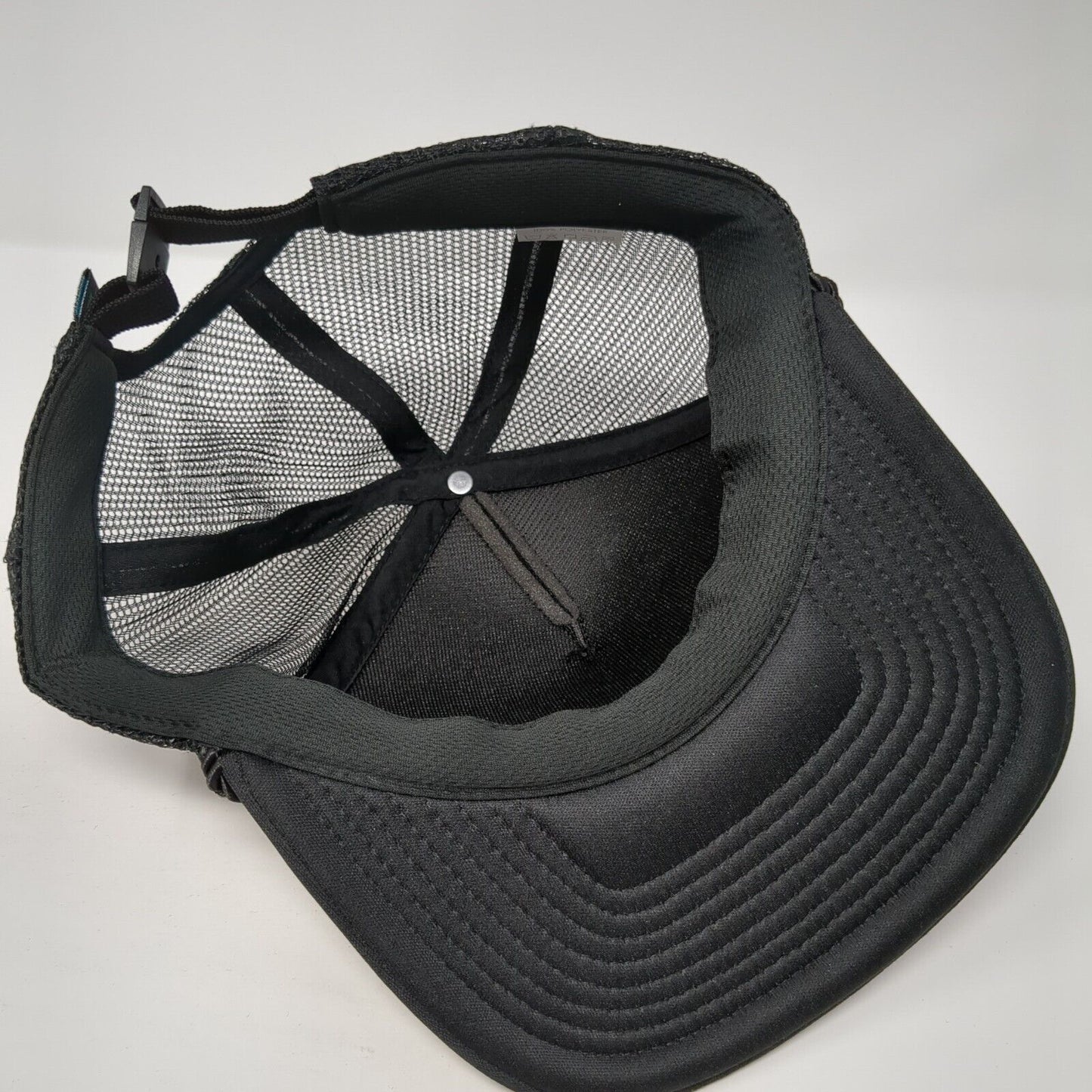 Dutch Bros Estd 1992 Snapback Trucker Hat Black OS Adjustable Mesh Back Rope