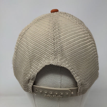 Richardson Snapback Mesh Back Trucker Hat Multi M/L Embroidered Colorblock