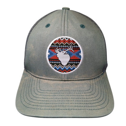 Westrek Patch Snapback Mesh Back Trucker Hat Green One Size Hunting