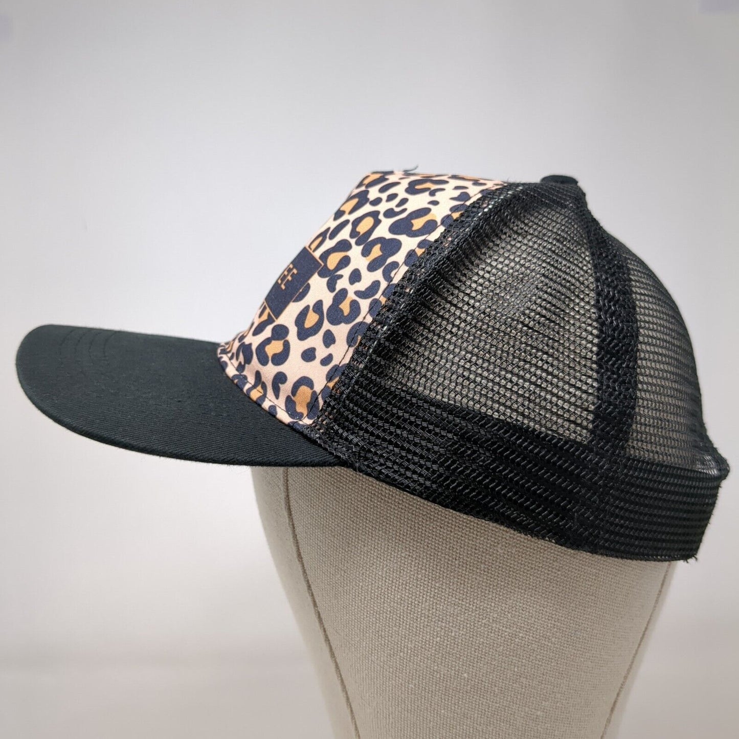 Wild & Free Snapback Mesh Back Trucker Hat Multi One Size Animal Print