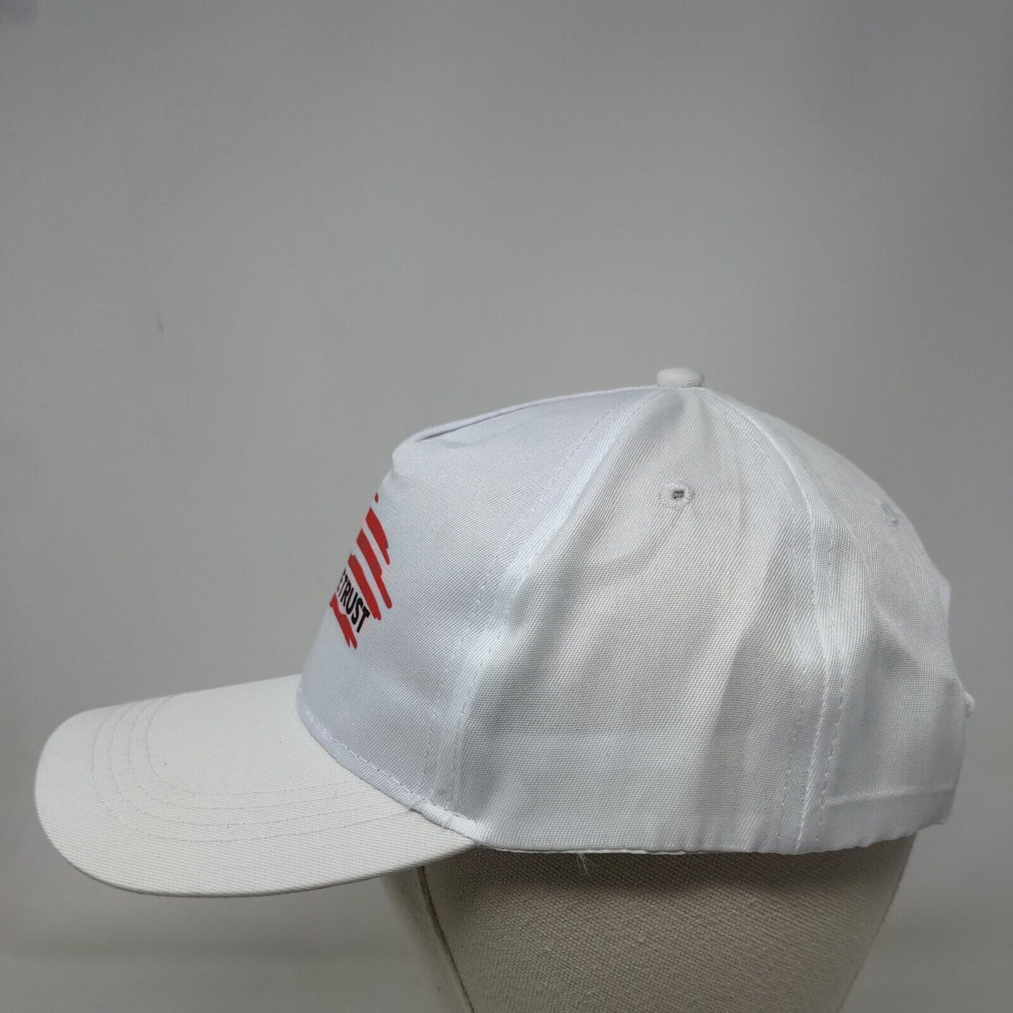 In God We Trust Snapback Hat White One Size Adjustable Patriotic American Flag