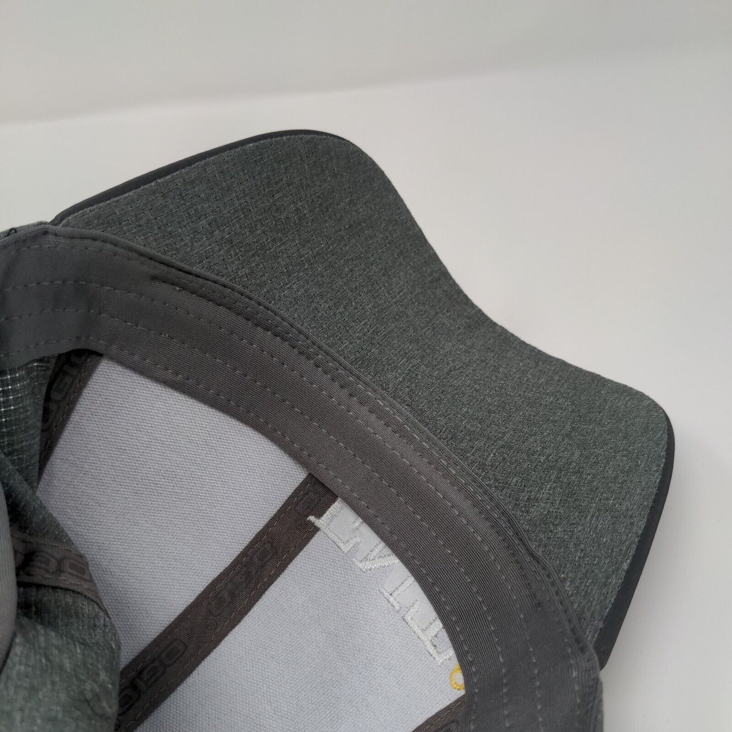 FNT Idaho Strapback Hat Gray One Size Adjustable Embroidered Ogio