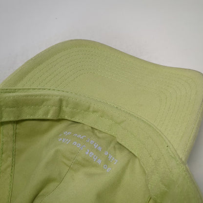 Life is Good Baseball Cap Green One Size Tree Grow Slogan Slideback Organic Hat
