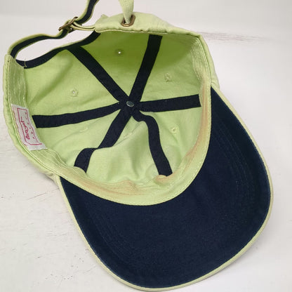 Dirty Girl Couture Newport Baseball Cap Green One Size Rhinestone Slideback Hat