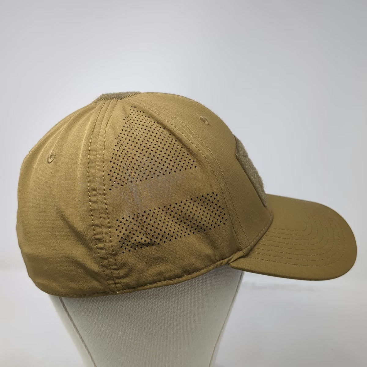 5.11 Tactical Baseball Cap Brown L Loop Patch Ventilation Performance Fitted Hat